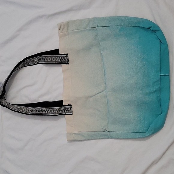 Love this life Green Canvas Tote - Picture 3 of 6